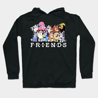 friend bluey Hoodie